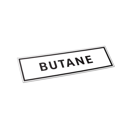 Butane Label